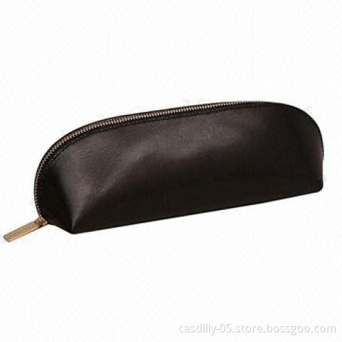 Pencil cases, made of 100% genuine recycled leather